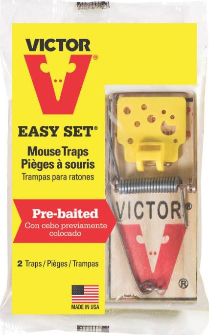 Easy Set Mouse Trap, 2pk