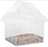 Acrylic House Window Feeder, 5lb capacity