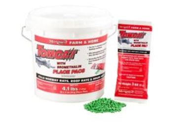 Tomcat Rat and Mouse Poison, Granular, 3 oz Pail