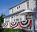 American Flag Applique Bunting