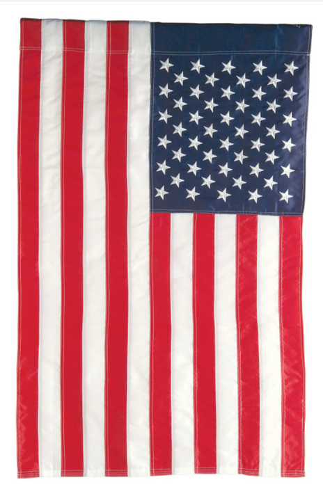 American Extra-Large Applique Estate Flag