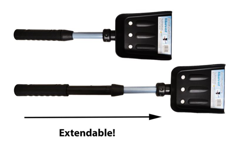 Extendable Emergency Snow Shovel