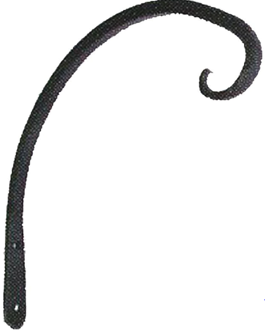 8" Curved Hanger Downturn Hook