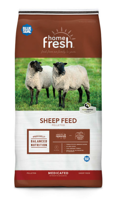 Blue Seal Home Fresh 20 Sheep Starter Grower 45DQ, 50 lbs.