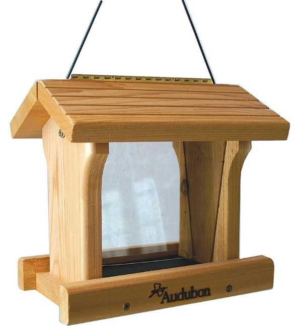 Cedar Wood Ranch Style Bird Feeder
