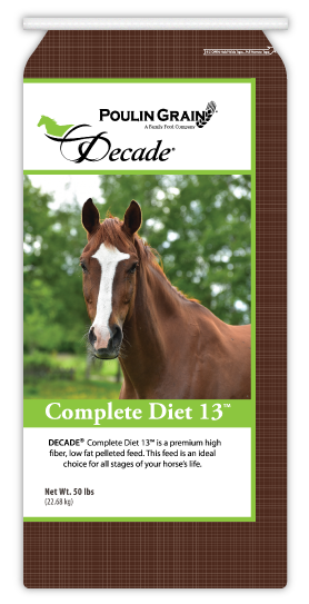 Poulin Grain Decade Complete Diet 13% Pellet