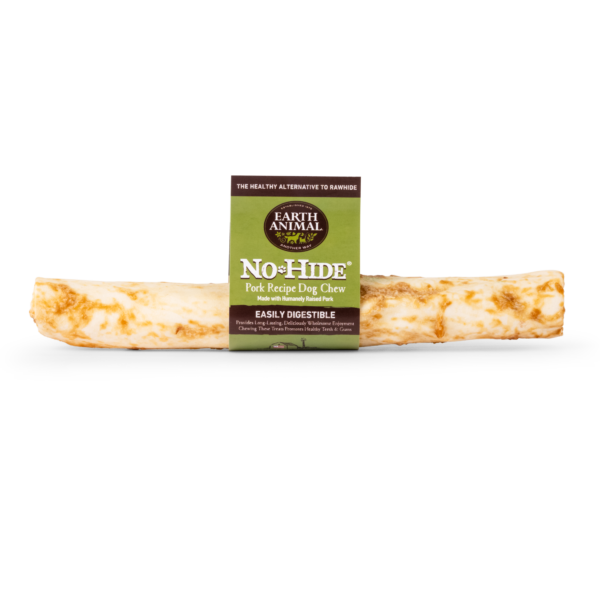 Products Earth Animal Pork No-Hide Wholesome Dog Chew 11" (2 pack)