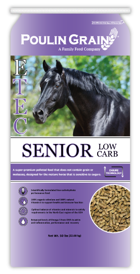 Poulin Grain E-TEC Senior Low Carb Pellet