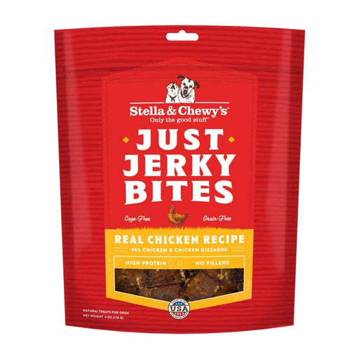 Stella & Chewy's Just Jerky Bites Real Chicken Recipe Dog Treats