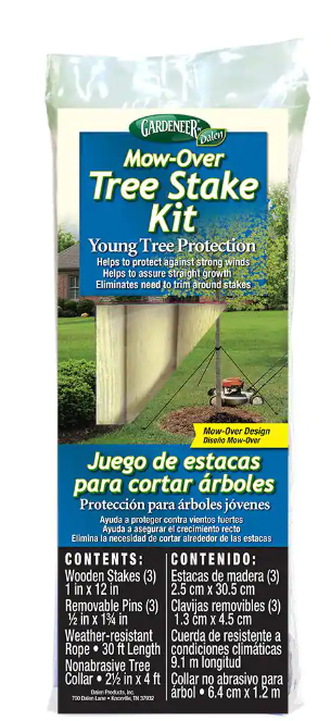 Mow-Over Tree Stake Kit