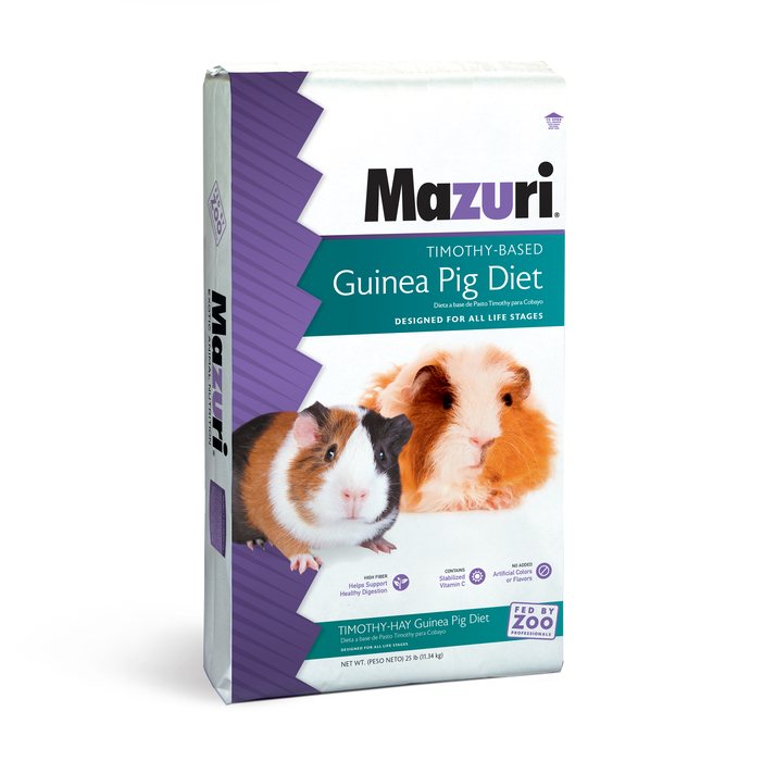 Mazuri Timothy-Based Guinea Pig Diet - 2 Sizes Available