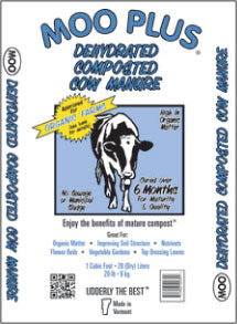 MOO DOO MOO PLUS® Dehydrated Cow Manure