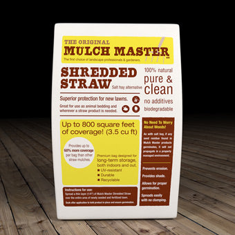 Mulch Master Shredded Straw