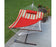Hammock with Stand - Orange, Striped