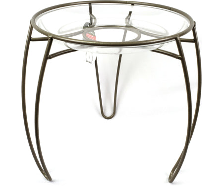 12" Main Street Plant Stand Metallic Taupe