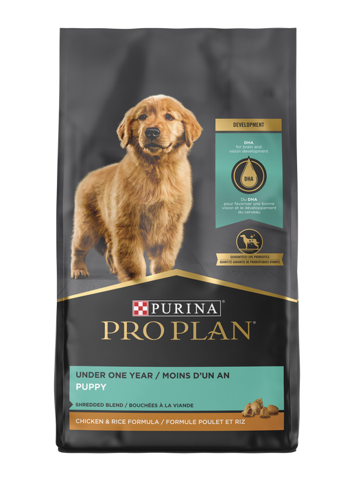 Purina Pro Plan Savor Shredded Chicken & Rice Formula Puppy Dry Dog Food