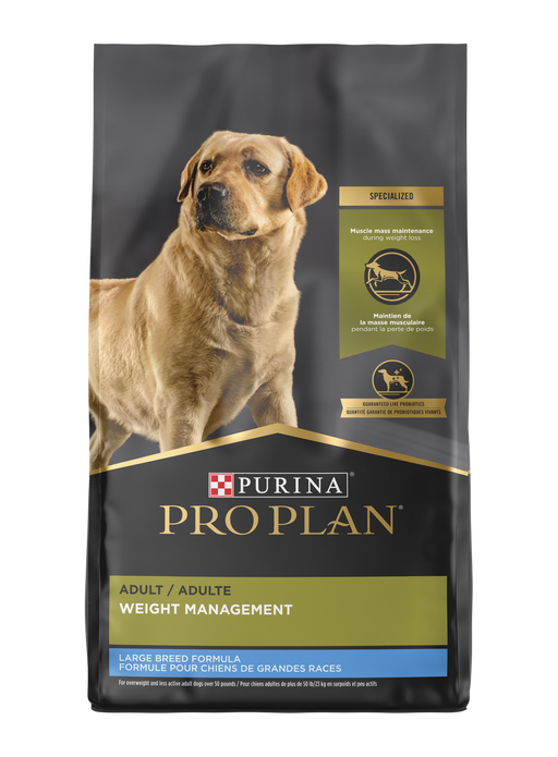 Purina Pro Plan Adult Weight Management Large Breed Chicken & Rice Formula Dry Dog Food