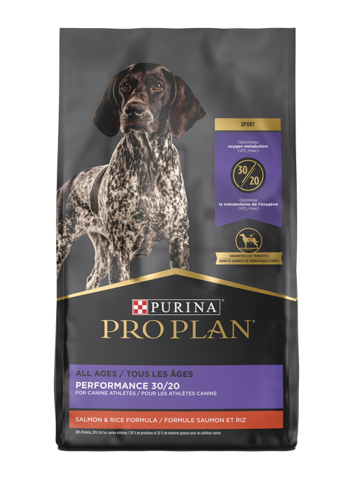 Purina Pro Plan Sport All Life Stages Performance 30/20 Salmon & Rice Formula Dry Dog Food