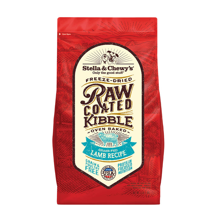 Stella & Chewy's Grass-Fed Lamb Raw Coated Kibble