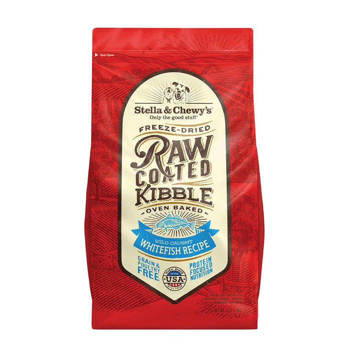 Stella & Chewy's Wild-Caught Whitefish Raw Coated Kibble