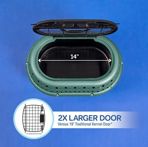 19" Top Load Cat Kennel