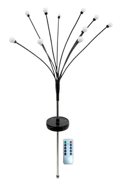 LED Solar Firefly Light Spray Stake