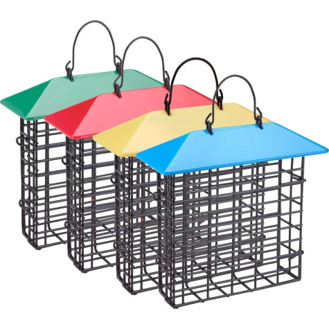 Single Suet Feeder with Weather Guard