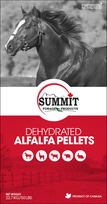 Summit Poulin Grain Alfalfa Pellets, 50lbs