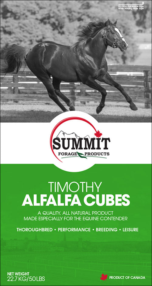 Poulin Grain Alfalfa/Timothy Cubes 50 LBS