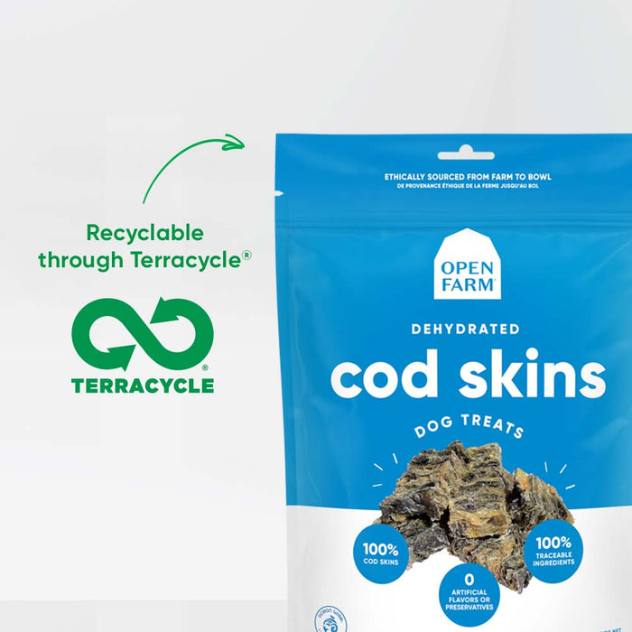 Open Farm Dehydrated Cod Skins Treat