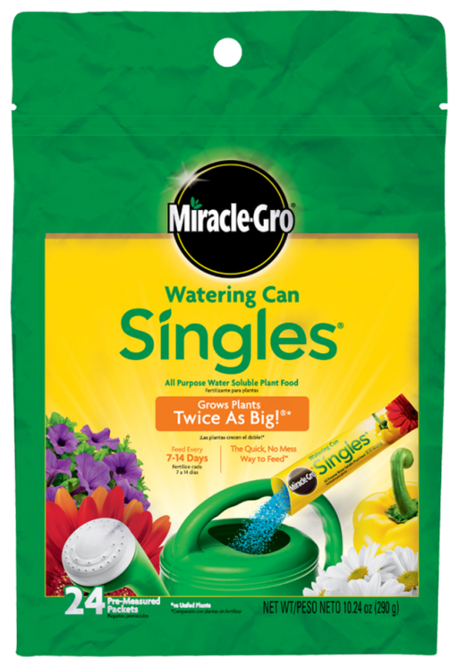Miracle-Gro Watering Can Singles All Purpose Water Soluble Plant Food