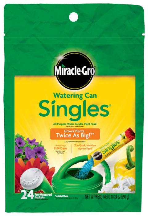 Miracle-Gro Watering Can Singles All Purpose Water Soluble Plant Food