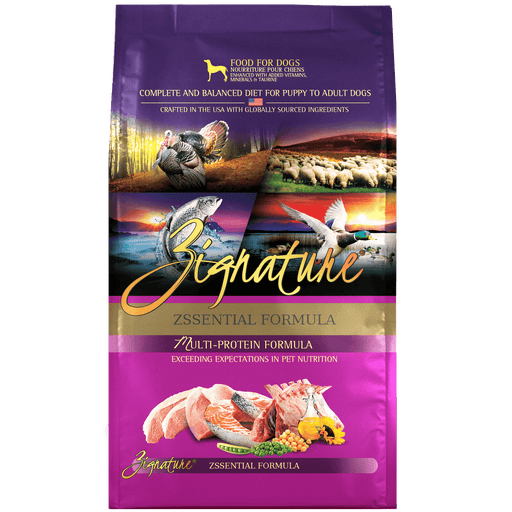 Zignature Grain Free Zssential Multi-Protein Recipe Dry Dog Food