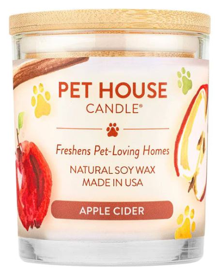 Pet House Candle, Apple Cider, 9oz