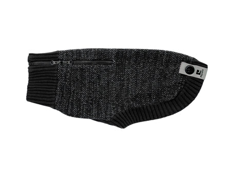 Polaris Reflective Sweater, Black