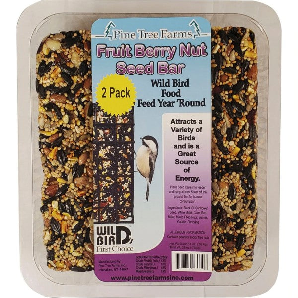 2 Pack Fruit Berry Nut Seed Bar