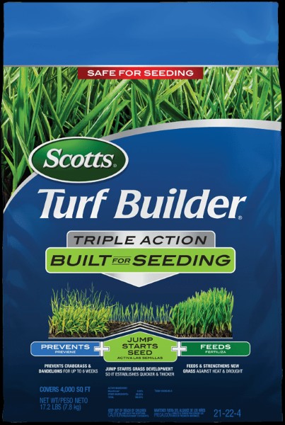 Scotts® Turf Builder® Triple Action Built For Seeding