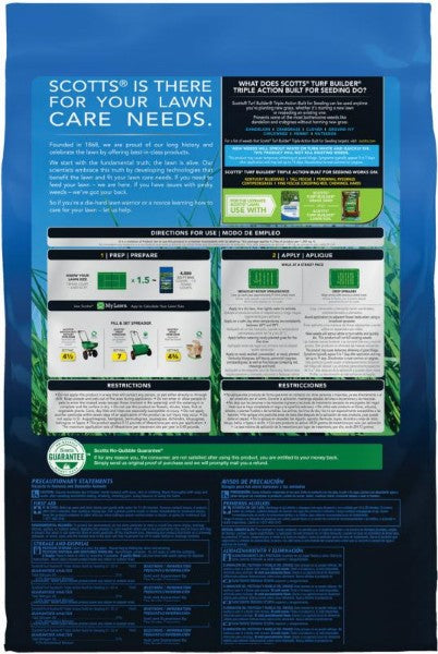 Scotts® Turf Builder® Triple Action Built For Seeding