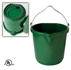 Farm Innovators Flat Back Heated Bucket 5 gallon