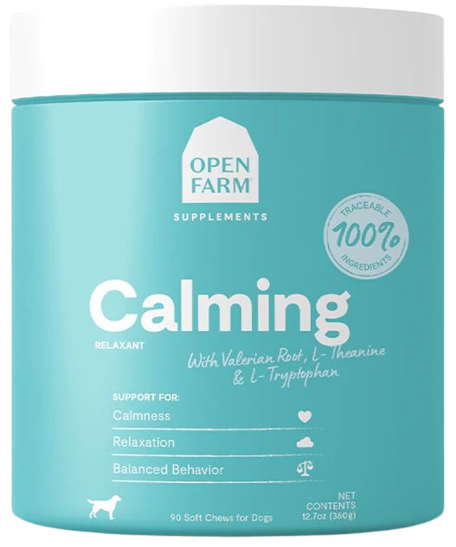 Open Farm Calming Supplement Chews for Dogs