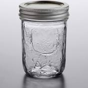 Ball Mason Jars, 12 Regular Mouth Half Pint 8oz Jars with Lids & Bands