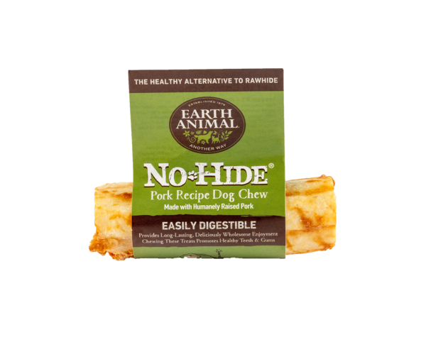 Earth Animal Pork No-Hide® Wholesome Dog Chews - Small, 4"