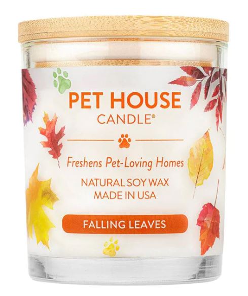 Pet House Candle, Falling Leaves 9oz