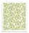 Swedish Dishcloth - Dill - Green