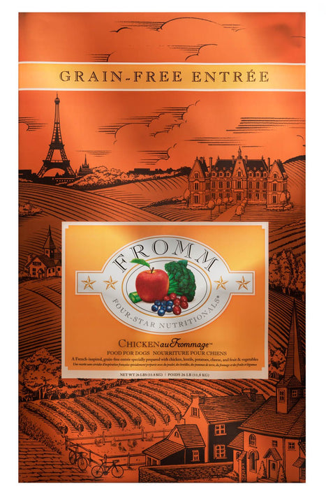 Fromm Four-Star Chicken au Frommage Dry Dog Food