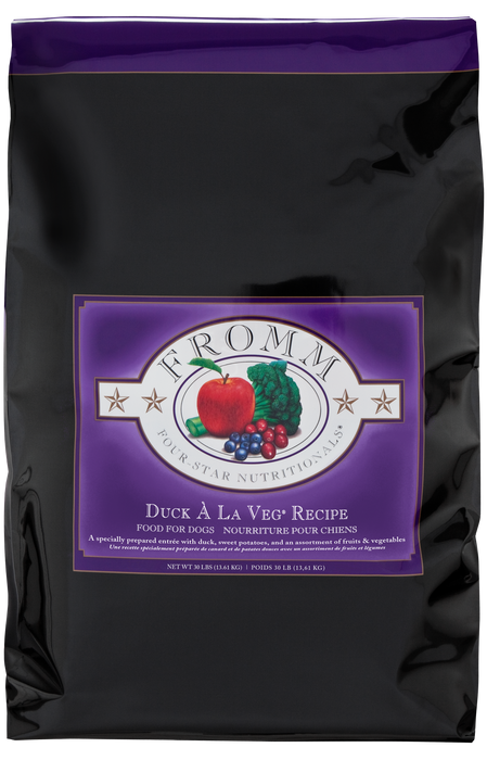 Fromm Four-Star Duck A La Veg Dry Dog Food