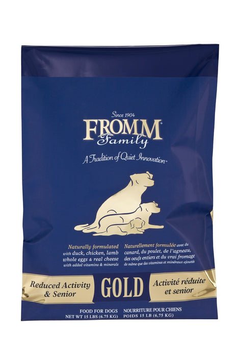 Fromm Gold Reduced Activity & Senior Dry Dog Food