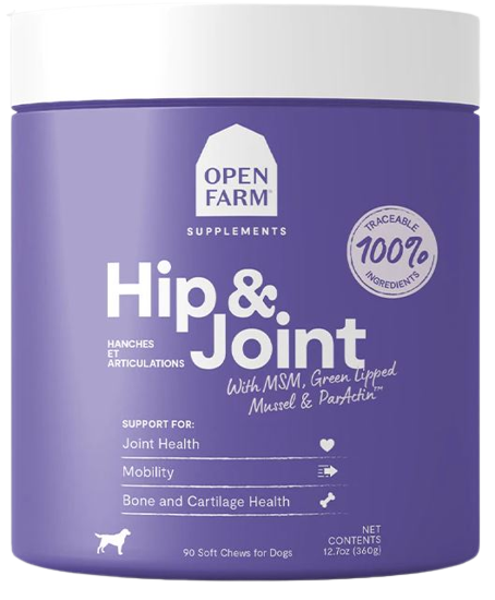 Open Farm Hip & Joint Supplement Chews for Dogs