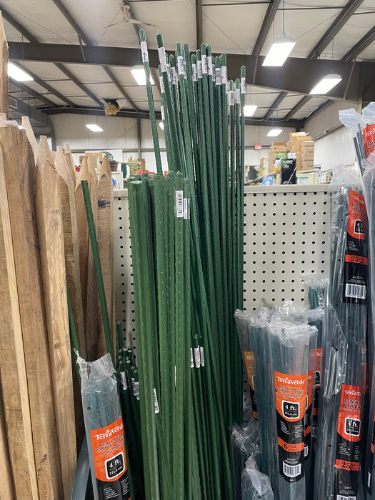 Green Steel Stake