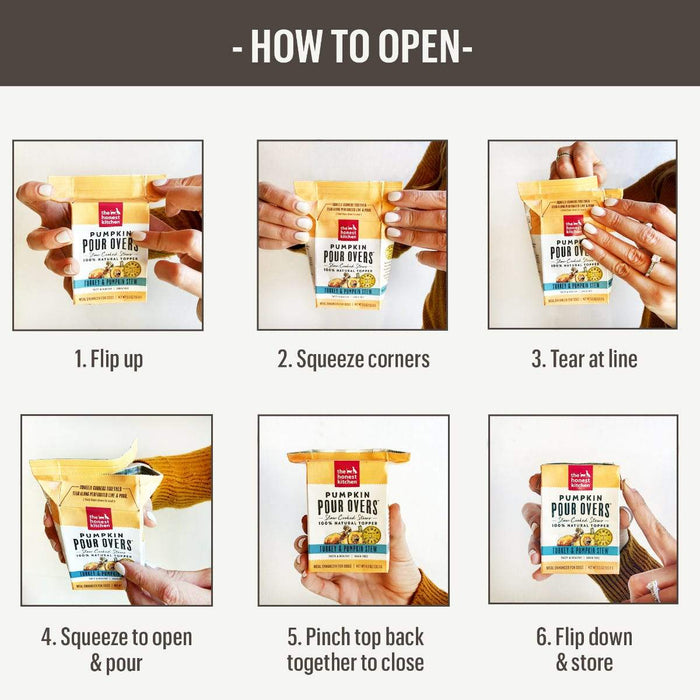 The Honest Kitchen Superfood Pour Overs - Chicken Stew Meal Enhancer for Dogs